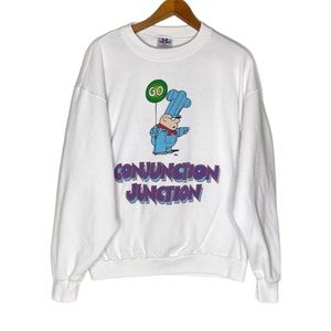 Vintage “Conjunction Junction What’s Your Function?” Schoolhouse Rock Sweatshirt